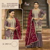 k 1957 Shree Fab Organza Embroidery Pakistani Suits Catalog